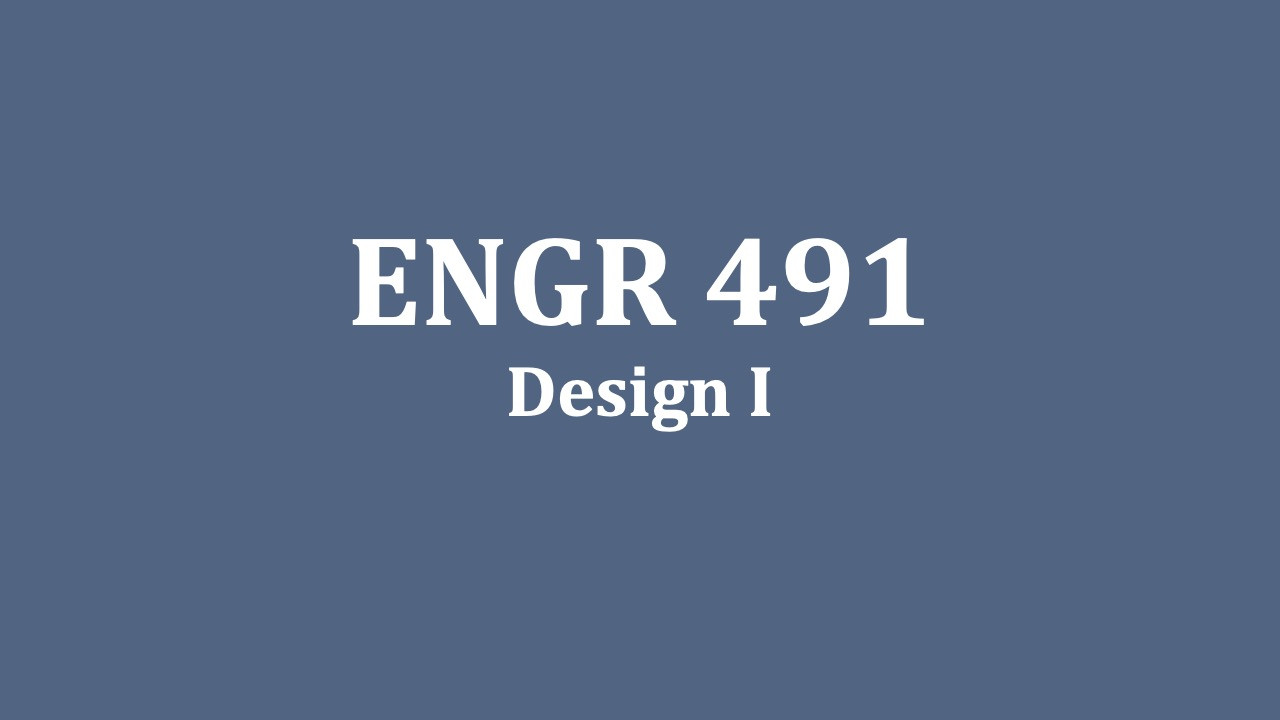ENGR 491 (E/M) S1 SP26 | Moodle